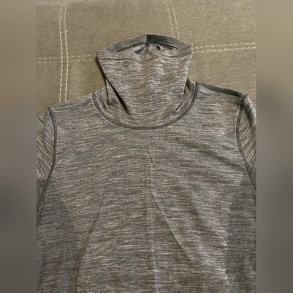Lululemon wooly wunder baselayer‎ turtleneck top size 6 grey - Picture 5 of 6